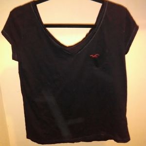 Hollister top, short sleeves, short sleeve, summer